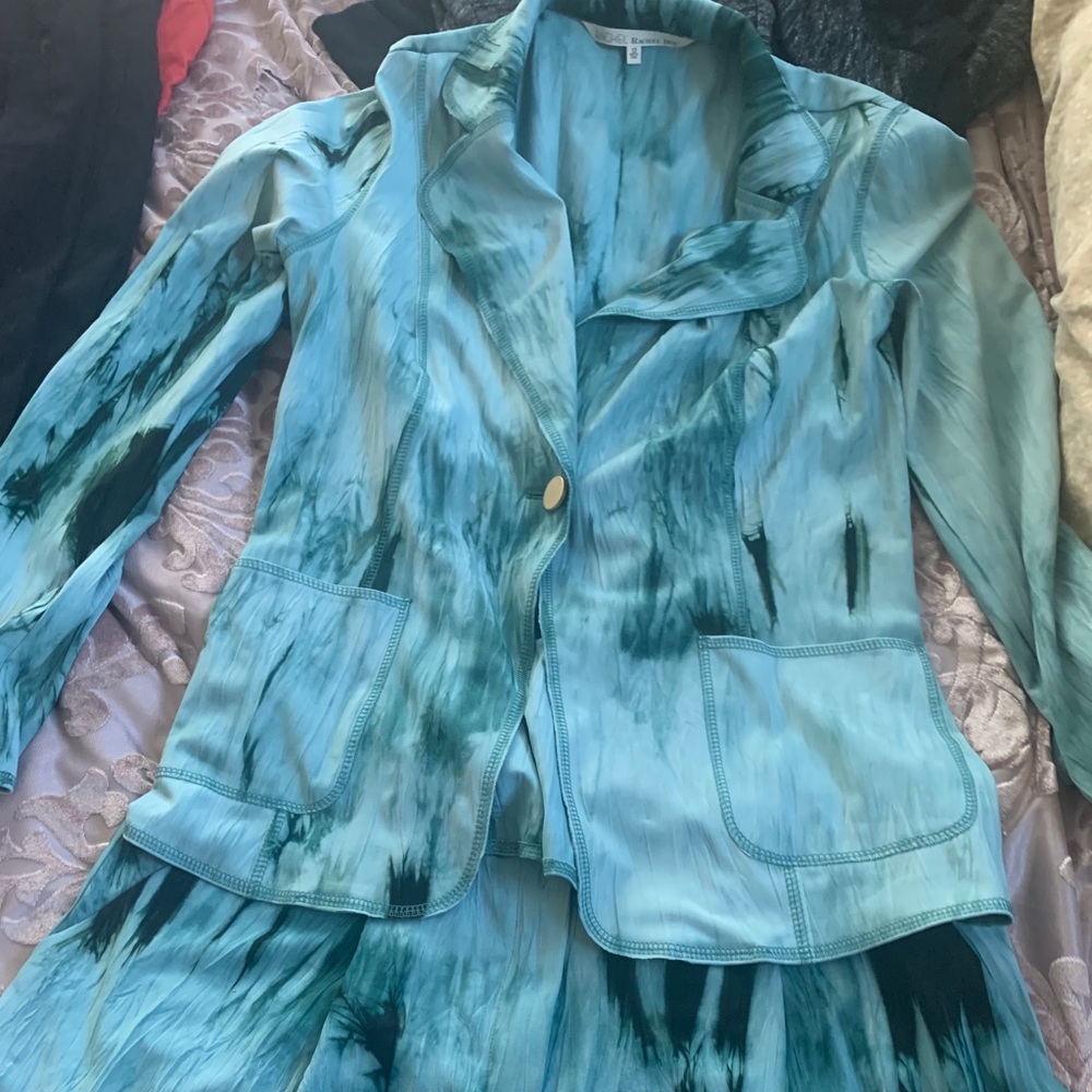 2pc Rachel Roy blazer and short set